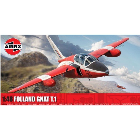 Airfix 05123 Folland Gnat T.1 1:48 (New- May 2025)