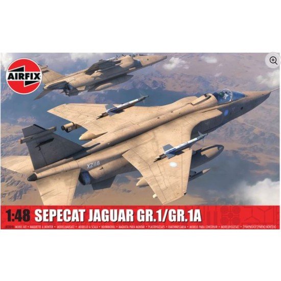 Airfix 11010 SEPECAT Jaguar GR.1/GR.1A (New - March 2025)