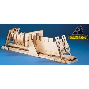 Model Shipways Walnut Wood Strips 1x5x500mm 50 Pack