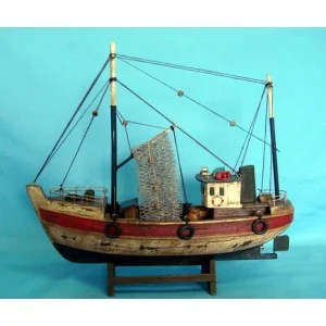Buy Blue Dolphin Starter Boat Kit: Build Your Own Fishing Boat Wooden Model  Ship Online at desertcartINDIA